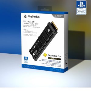 PS5 2tb Expansion SSD WD BLACK SN850P NVMe with Heatsink