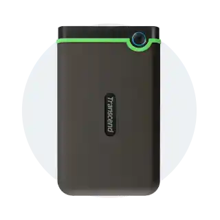 Transcend StoreJet 25M3C External Portable Hard Drive